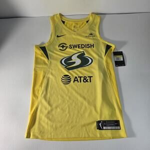 WNBA Jersey Mens S Yellow Seattle Storm Nike Swingman Rookie NWT
